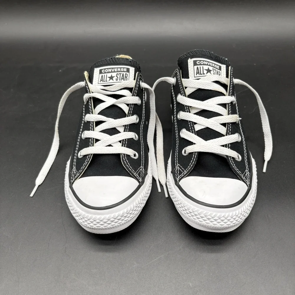 Converse Chuck Taylor All Star Low‎ Black Youth Size 3Y Shoes 3J235